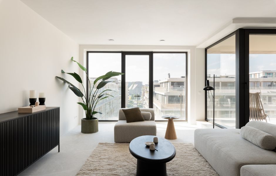 The Cube aan het ij Eefje voogd makelaardij Penthouse Amstederdam overhoeks