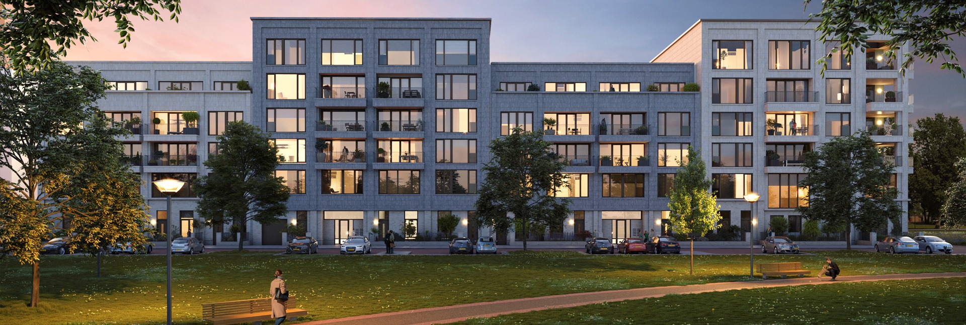 Penthouses is Somerparc aan de Amstel