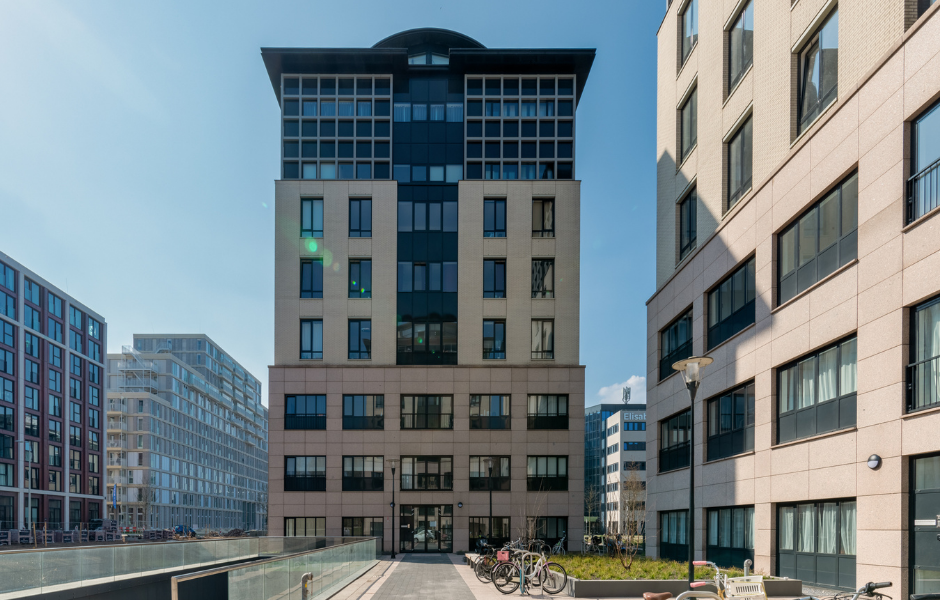 Trinity Buildings Amsterdam Zuidoost huur appartementen rental flats Eefje Voogd makelaardij